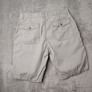 John Varvatos USA Shorts Mens‎ 31 Grey Chino Flat Front Casual Outdoors Golf